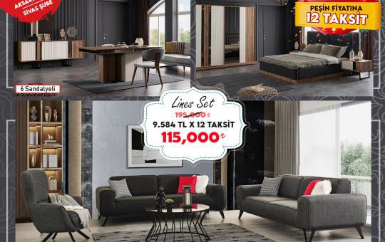LİNES DÜĞÜN PAKETİ (PEŞİN.FİYATINA 12TAKSİT)